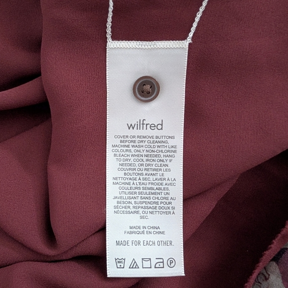 Wilfred Floral Pleated Dress Size XS - Picture 7 of 8